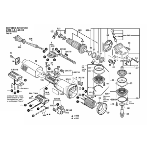 Bosch GWS 14-125 CI (3601H24000-EU)